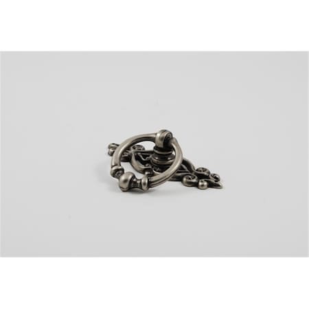 Patioplus Cabinet Ring Pull with Backplate, Aged Pewter PA489398